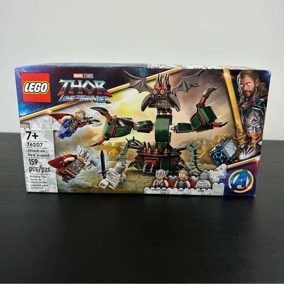 LEGO 76207 Thor Love and Thunder Attack on New Asgard Set 159 Pieces - Picture 1 of 11